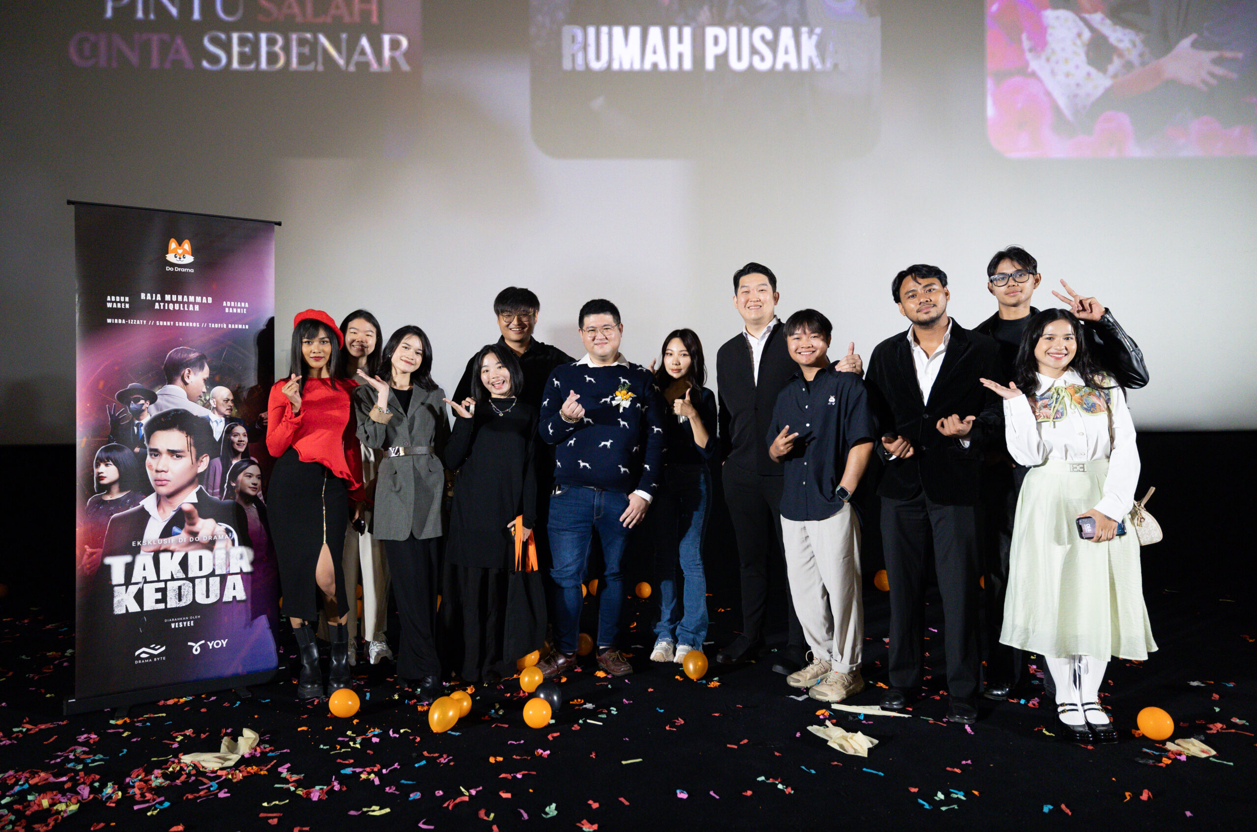 Renowned actor and Do Drama co-producer Pekin Ibrahim shares the same passion. He sees the platform as a direct channel for lifting up new talent and building careers from the ground up.